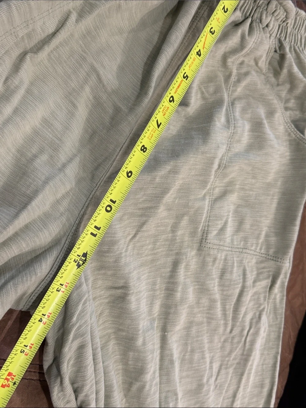 Misha And Puff Limestone Twist Camp Wide-Leg Pull-On Pants Large/OSFA?